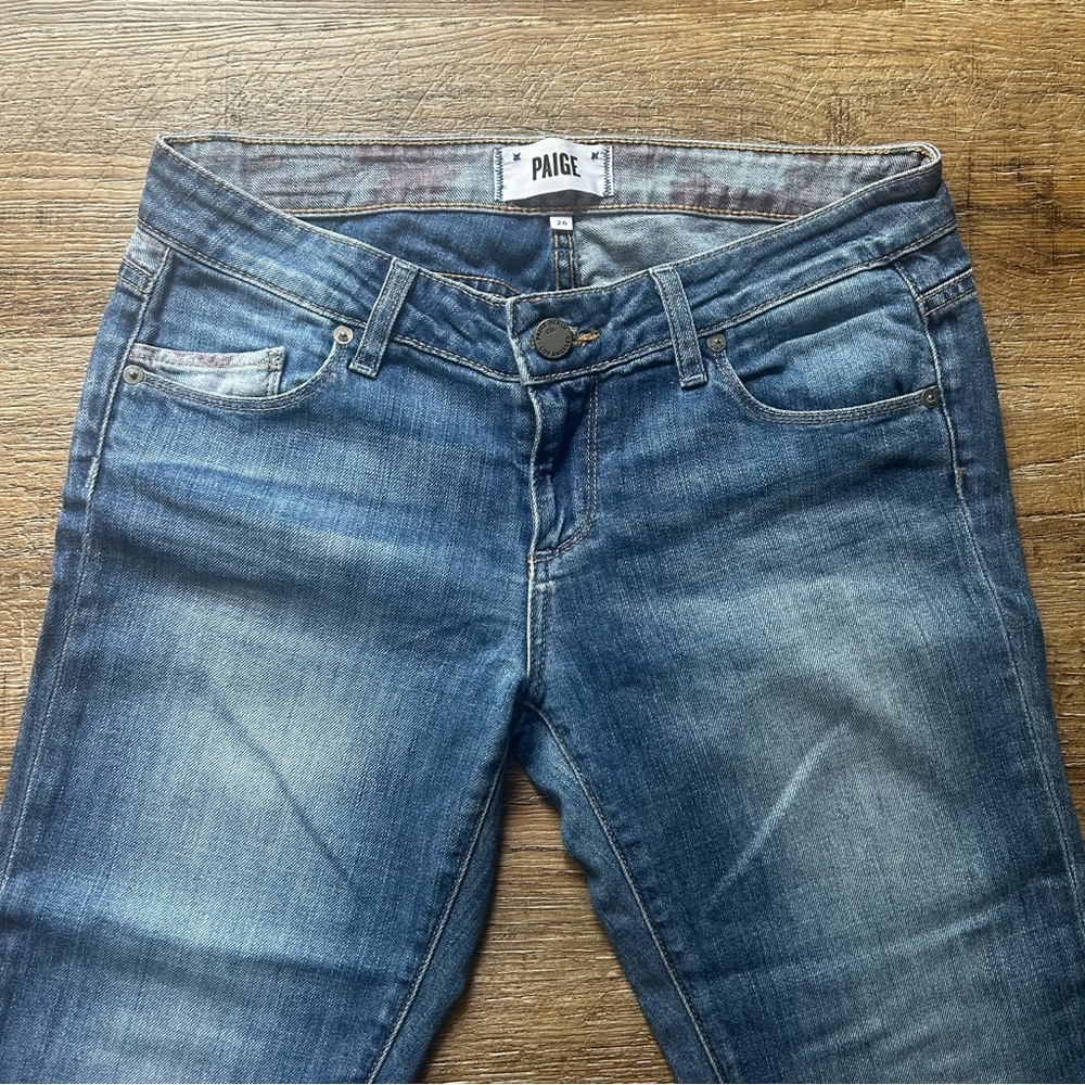 PAIGE Women's Relaxed waist, Straight Leg Jeans Size 26 (ish)
